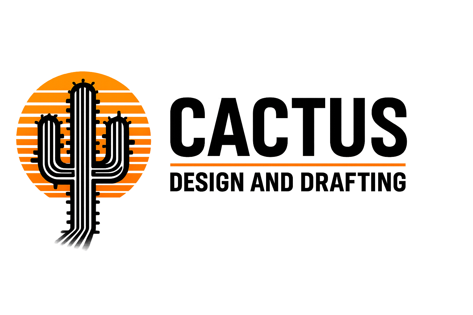 Cactus Design & Drafting Logo